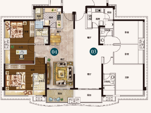 畔山中心城一三期 3室2厅 108㎡ 满五年中山三乡镇三乡镇二手房图片
