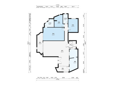 波托菲诺纯水岸九期小区4室3厅户型图5