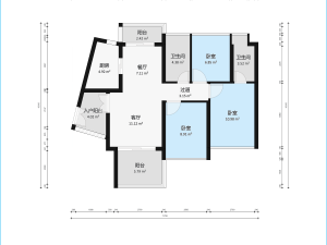 同和悦园 3室2厅 89㎡ 满五年深圳宝安区福永二手房图片