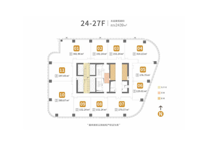 深润大厦小区0室0厅户型图1