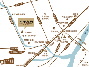 南京西华龙樾新房楼盘交通图5
