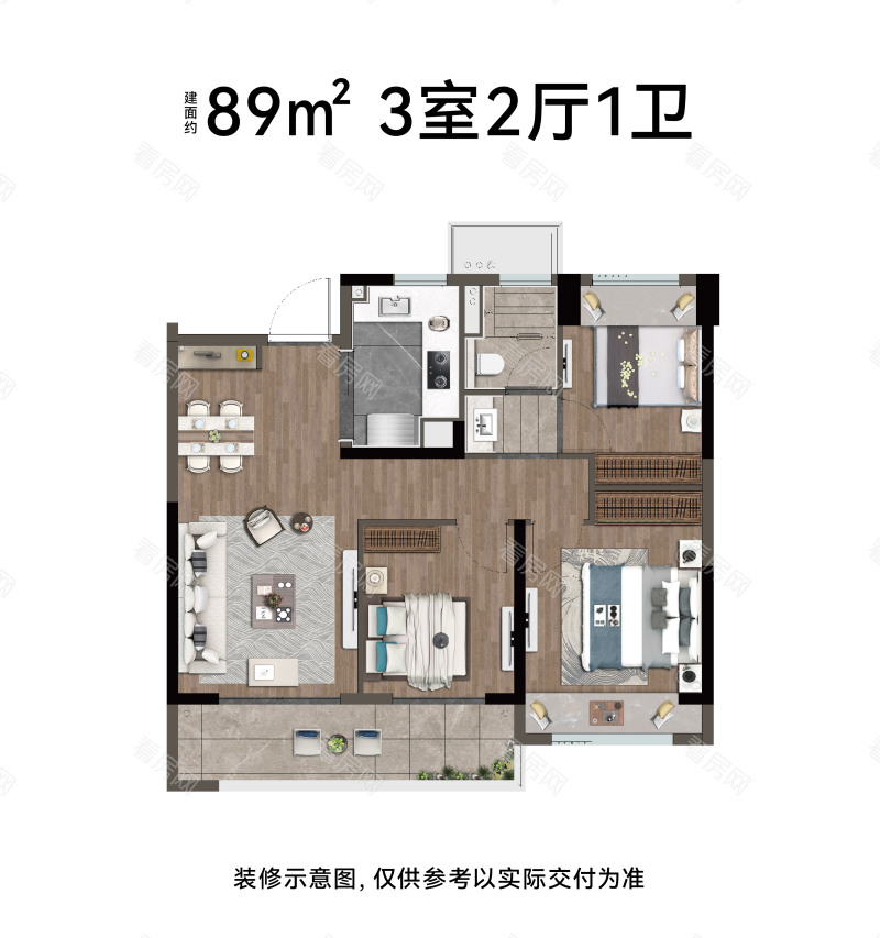 无锡龙湖粼云上府新房楼盘户型图片8