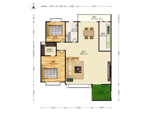 巴厘晓筑 2室2厅 91.62㎡ 满五唯一中山三乡镇三乡镇二手房图片