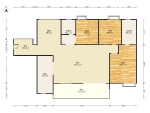 湘域中央墅 4室2厅 145.73㎡ 毛坯郴州北湖区骆仙二手房图片