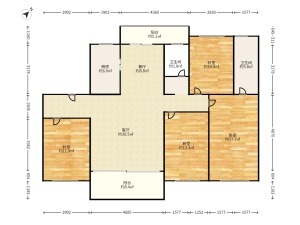 华耀碧桂园十里江湾 4室2厅 141.65㎡ 精装_衡阳石鼓区虎形山二手房图片