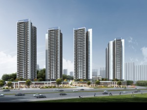 深圳中国电建洺悦鹏著新房楼盘图片