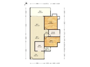 泰华阳光海 宝安碧海80平2房总价700万深圳宝安区碧海二手房图片