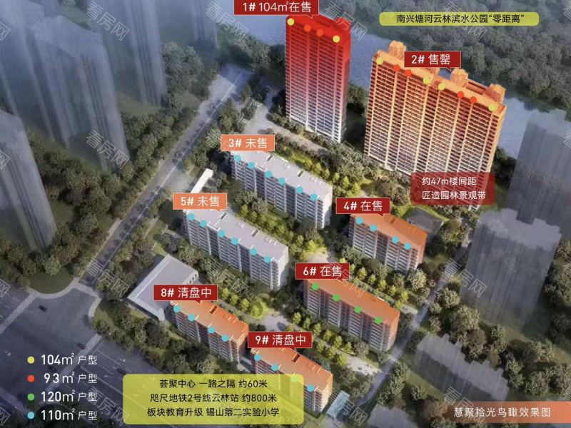 无锡慧聚拾光新房楼盘图片图片2