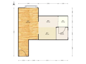 皇御苑一期 1室0厅 30㎡ 满五年 皇御苑一期 1室0厅 30㎡ 满五年深圳福田区皇岗二手房图片