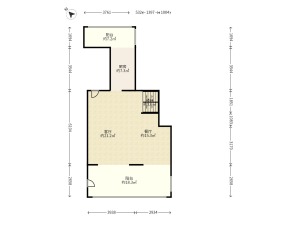 衡府 4室2厅 159㎡ 毛坯_衡府二手房户型图片1