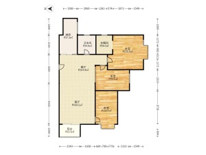 缤纷假日豪园 南山中心106平3房2厅总价798万深圳南山区南山中心二手房图片