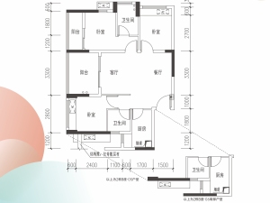 深圳璟荟名庭新房楼盘户型图7