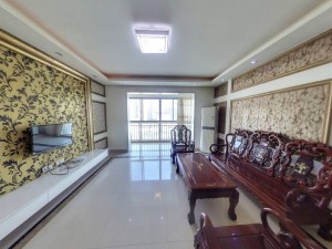 盛世嘉园 3室2厅 128㎡ 精装_盛世嘉园二手房客厅图片2